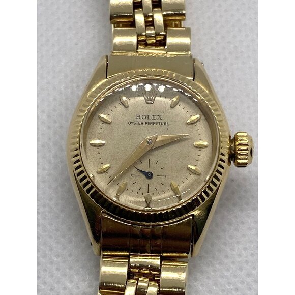Ladies Rolex 14K Oyster Perpetual 26mm Watch Ref 6509 main image 7